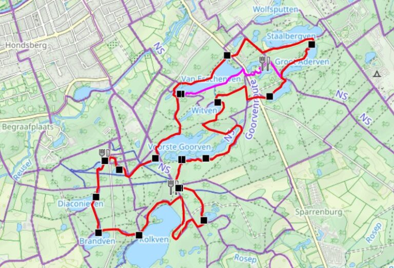 14 vennentocht in Oisterwijk