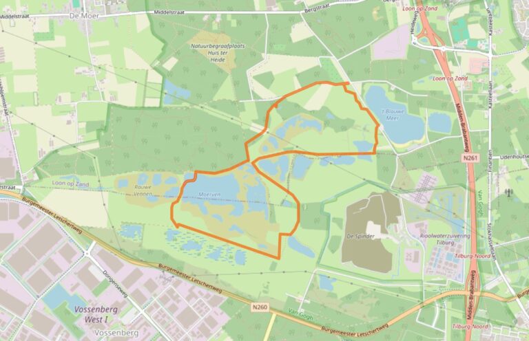 Vennenwandeling bij huis ter Heide